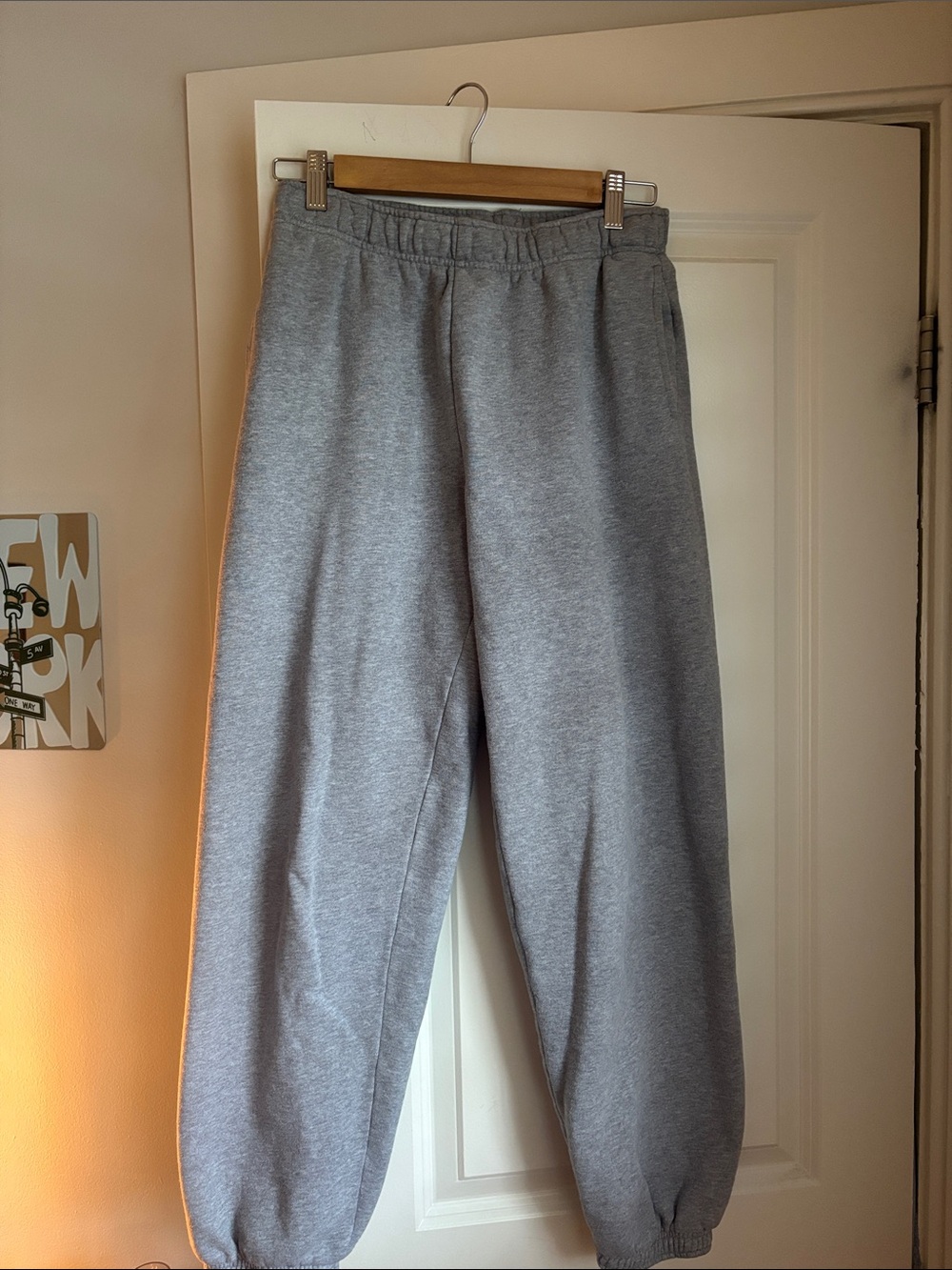 TNA Grey Sweatpants Mega Fit